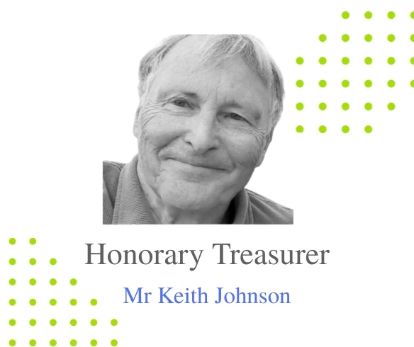 Honorary Treasurer Keith Johnson